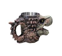 TSMORY Tasse unique sur le thème des dinosaures avec couleurs vives, facile à nettoyer, idéale pour le rangement à la maison