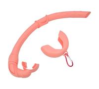 TSMORY Tuba flexible en silicone pour plongée, apnée, respiration, accessoires professionnels de natation, techniques d'entraînement