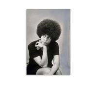 TSNKNP Angela Davis Poster décoratif sur toile, art mural, pour salon, chambre à coucher, impression murale, moderne, décoration de salle familiale, 30 x 45 cm