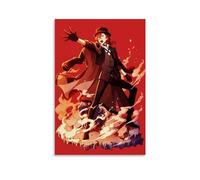 TSNKNP Anime Bungo Stray Dogs Art Poster Peinture décorative sur toile Art mural pour salon, chambre à coucher, art mural, impression d'image moderne, décoration de salle familiale, 40 x 60 cm