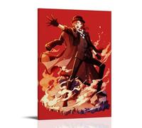 TSNKNP Anime Bungo Stray Dogs Art Poster Peinture décorative sur toile Art mural pour salon, chambre à coucher, art mural, impression d'image moderne, décoration de salle familiale, 40 x 60 cm