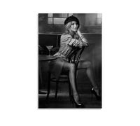 TSNKNP Diane Kruger Poster décoratif sur toile pour salon, chambre à coucher, art mural, impression photo moderne, décoration de chambre familiale, 30 x 45 cm