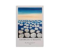 TSNKNP Georgia O Keeffe Above The Clouds Art Poster décoratif sur toile pour salon, chambre à coucher, art mural, impression photo, moderne, décoration de salle familiale, 50 x 75 cm