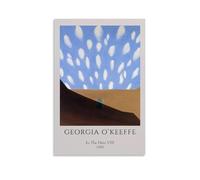 TSNKNP Georgia O Keeffe in The Patio Art Poster décoratif sur toile, art mural, pour salon, chambre à coucher, impression photo, moderne, décoration de salle familiale, 40 x 60 cm