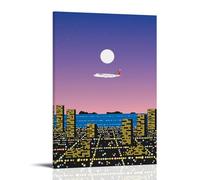 TSNKNP Hiroshi-nagai Sailor Moon Poster Peinture décorative sur toile Art mural pour salon, chambre à coucher, art mural, impression d'image moderne, décoration de salle familiale, 60 x 90 cm