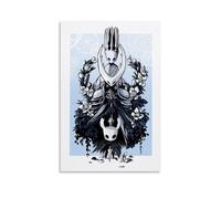 TSNKNP Hollow Knight Art Poster Peinture décorative sur toile Art mural pour salon, chambre à coucher, art mural, impression d'image moderne, décoration de salle familiale, 30 x 45 cm