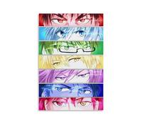 TSNKNP Kuroko's Basket Poster Peinture décorative sur toile Art mural pour salon, chambre à coucher, art mural, impression d'image moderne, décoration de salle familiale, 20 x 30 cm