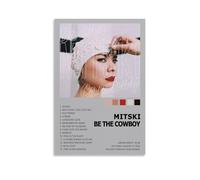 TSNKNP Mitski Album Be The Cowboy Poster Peinture décorative sur toile Art mural pour salon, chambre à coucher, art mural, impression d'image moderne, décoration de salle familiale, 50 x 75 cm