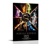 TSNKNP Mortal Kombat Fanart Poster Peinture décorative sur toile Art mural pour salon, chambre à coucher, art mural, impression d'image moderne, décoration de salle familiale, 40 x 60 cm