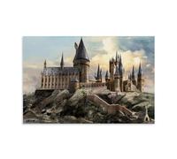 TSNKNP Poster de Poudlard - Peinture décorative sur toile - Art mural - Pour salon, chambre à coucher - Impression d'image moderne - Décoration de chambre familiale - 30 x 45 cm