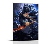 TSNKNP Solo Leveling Sung Jinwoo Art Poster décoratif sur toile pour salon, chambre à coucher, impression murale, moderne, pour salle familiale, 20 x 30 cm