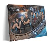 TSNKNP Stargate TV Series Art Poster décoratif sur toile pour salon, chambre à coucher, art mural, impression d'image moderne, décoration de salle familiale, 20 x 30 cm