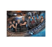 TSNKNP Stargate TV Series Art Poster décoratif sur toile pour salon, chambre à coucher, impression d'image moderne, décoration de salle familiale, 30 x 45 cm