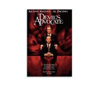 TSNKNP The Devil's Advocate Movie Poster décoratif sur toile Art mural pour salon, chambre à coucher, art mural, impression d'image moderne, décoration de salle familiale, 30 x 45 cm