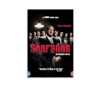 TSNKNP The Sopranos Tony Soprano Poster décoratif sur toile pour salon, chambre à coucher, art mural, impression photo, décoration moderne, décoration de salle familiale, 60 x 90 cm