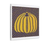 TSNKNP Yayoi Kusama Poster d'art jaune Pumpkin - Peinture décorative sur toile - Pour salon, chambre à coucher, salon, chambre à coucher, art mural - Impression photo moderne - Décoration de chambre