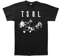 Tsol Self Titled True Sounds of Liberty 1981 T-Shirt Printed Tee Graphic Top for Men Shirt Manches Courtes(X-Large)