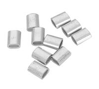 TsoLay 10PCS 3mm Viroles de cable metallique en alliage d'aluminium