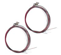 TsoLay 2 ensemble Corde de couleur arc-en-ciel pour guitare acoustique