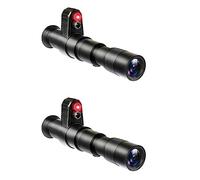 TsoLay 2 x Monoculaire Curseur de croisement numérique vision nocturne pour chasse infrarouge jour nuit vision nocturne 500 m Noir