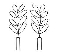 TsoLay 2PCS Treillis Métallique pour Plantes D'Intérieur et D'Extérieur Support Décoratif pour Plantes Grimpantes en Pot, Parfait pour Les Vignes