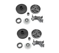 TsoLay 2X Tambour de Roue Dentée D'Embrayage pour Chinois 4500 5200 5800 45Cc 52Cc 58Cc Kit de Roulement de Roue Dentée de Pompe à