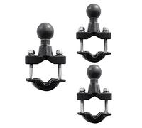 TsoLay 3X Base de de Boulon en U de Largeur de 37mm de Support de Barre de Poignée de avec la Boule de 1 Pouce pour Le Travail de GPS de pour Les Supports de RAM