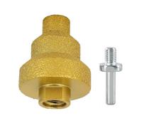 TsoLay Bit de Forage en Diamant en Trois Étapes M10 Drillage de Tour en Diamant Brasé pour Métal, Béton, Carreaux et Pierre