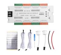 TsoLay Capteur de Mouvement Éclairage de Nuit pour Échelle 32 Canaux Contrôleur LED D'Escalier DC12V/24V pour Prévenir les Courts-Circuits