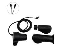 TsoLay Demi-Guidon Accélérateur SM Plug Poignée Gauche/Droite pour Vélo Électrique Demi-Tour Accélérateur Scooter Électrique Vélo