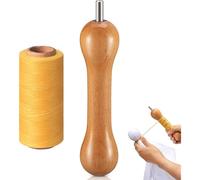 TsoLay Dispositif de Tirage de Sinew pour Tie Dye 2 Pièces pour Outil de Tie Dye 1 Outil de Tirage de Sinew pour DIY et Kits de Fil Ciré Blanc B