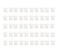TsoLay Écouteur de Casque de Remplacement 100pcs Walkie Talkie Acoustique Bobine à Air Tube Silicone Écouteurs Intra-Buts Champignon Radio