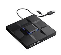TsoLay Extérieure Lecteur CD et DVD DVD Enregistreur Externe Lecteur CD USB 3.0 C pour PC Portable De Bureau