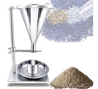 TsoLay Jauge De Densité Apparente De Poudre, Densimètre À Tassement Naturel avec Entonnoir en Acier Inoxydable, Diamètre De Sortie 20 ± 0,5 Mm Et Hauteur D'entonnoir 240 Mm, pour Poudres