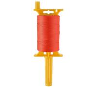 TsoLay Ligne de Maçon avec Poignée, Enrouleur de Ligne de Maçon Rechargeable, Corde en Nylon Tressé