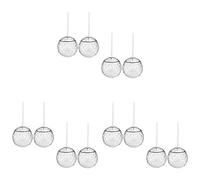 TsoLay Lot de 12 Gobelets Boule Disco Boule Flash Scintillante Tasse à Cocktail Bouteille de Thé Articles de Fête Uniques pour Les de Fête C