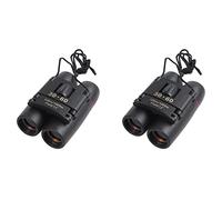 TsoLay Lot de 2 mini jumelles compactes avec zoom 30 x 60 pour vision de jour et de nuit