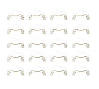 TsoLay Lot de 20 douilles de lampe R7S en métal et céramique pour projecteur, 118 mm