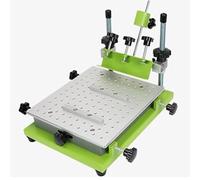 Machine De Sérigraphie, Table De Sérigraphie pour Pâte À Souder, Épaisseur Maximale De La Grille : 40 Mm, Dimensions du Plan De Travail : 280 X 320 Mm, pour L'impression De Circuits Imprimés