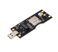 TsoLay NGFF M.2 Clé B à USB 3.0 Adaptateur Carte D'extension avec Fente Pour Carte pour Voix ModuleW WWAN/LTE 3G/4G/5G 3042/3052 M.2 SSD