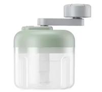 TsoLay Robot Culinaire Slicer à Légumes Multifonctionnels Hachoir à Main Hacheur de Nourriture Outil de Cuisine à L'Ail Gadgets Verts 250 ML