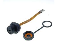 TsoLay Type C Vers Mâle PFC Câble Plat Étanche IP67 IP68 Type C Vers Mâle PFC Câble Plat 3.1 Fileté Type Type-C 3.1