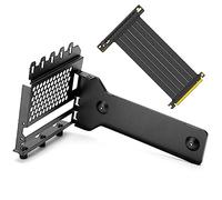 TsoLay V-GPUKT 3.0 Câble d'extension de support vertical 180 ° 90 degrés Support vertical PCI-E 3.0X16 pour RTX3060 2080 2060