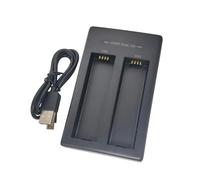 Tsophreniq Boîtier de chargement USB HB01 à 2 emplacements pour batteries 5 V rapide simultané léger et portable rapide pour batteries