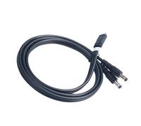 Tsophreniq Câble de chargement USB C deux mâles 5521, sortie 1M 9V, 9V | Câble d ' alimentation à Double sortie avec entrée de Type C pour caméra de ventilateur de lumière LED, Option 9V 12V