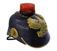 Tsophreniq Casque en plastique léger, jeu de rôle de soldat prussien | Jouet de simulation d ' aventure générale prussienne pour Costume d ' interaction Parent-enfant, 4 à 6 ans