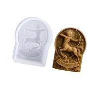 Tsophreniq Centaur Archer Moules en silicone multi-usages pour moulage de résine, savon, décoration d'intérieur, toxophilite, élastomère centaure