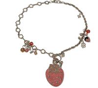Tsophreniq Chaîne à breloques en forme de fruits avec prise en main délicate OT Bijoux élégants en alliage pour femme Cadeau charmant chaîne à breloques fruits