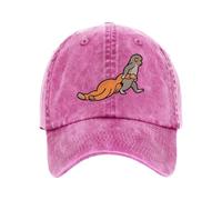 Tsophreniq Chapeau de soleil tendance brodé sur le thème du singe en forme de caneton en tissu de coton respirant pour un usage quotidien et les voyages, D, taille unique