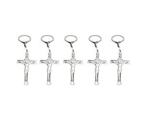 Tsophreniq Colliers pendentifs uniques en métal avec breloque en forme de croix pour les croyants, les amateurs de cadeaux, les créateurs de tendances, fournitures de prière